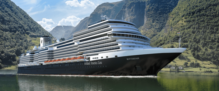 A photo of the Rotterdam cruise ship